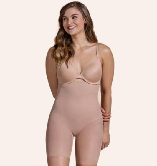 Bustier Corset | High Waist Seamless Skin Color - Gorgeous Feather