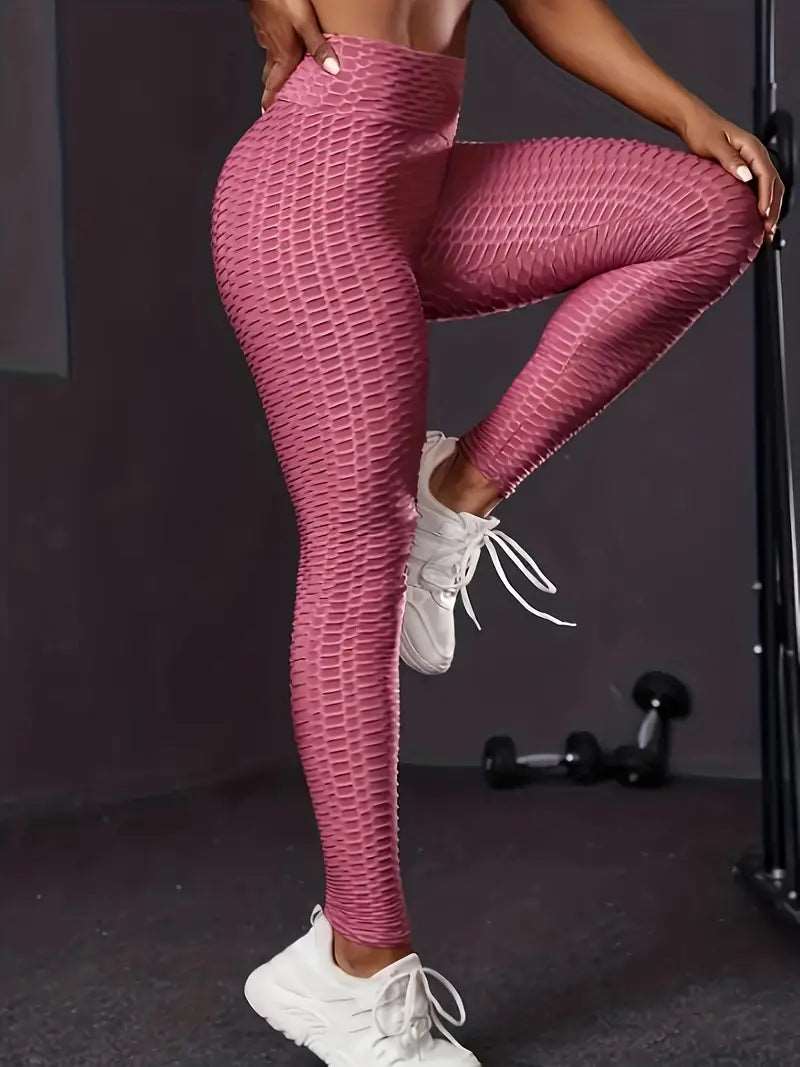 Honeycomb Leggings | Booty Lifting & Tummy Control Fit - Gorgeous Feather