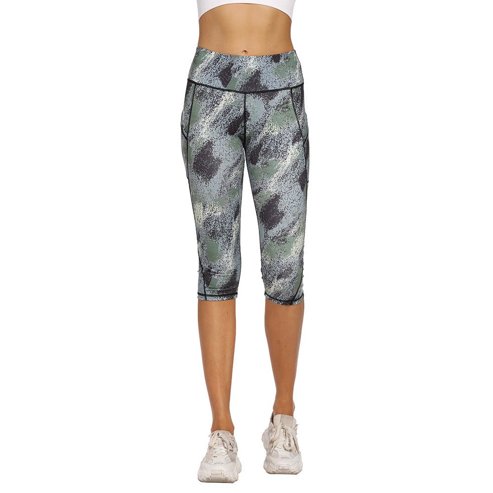 Legging | Cropped Pant Green - Gorgeous Feather
