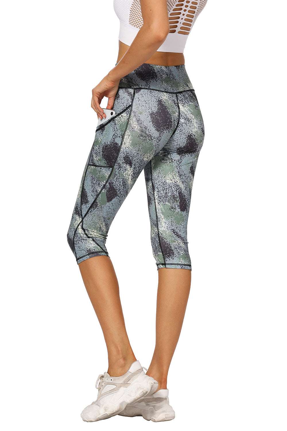 Legging | Cropped Pant Green - Gorgeous Feather