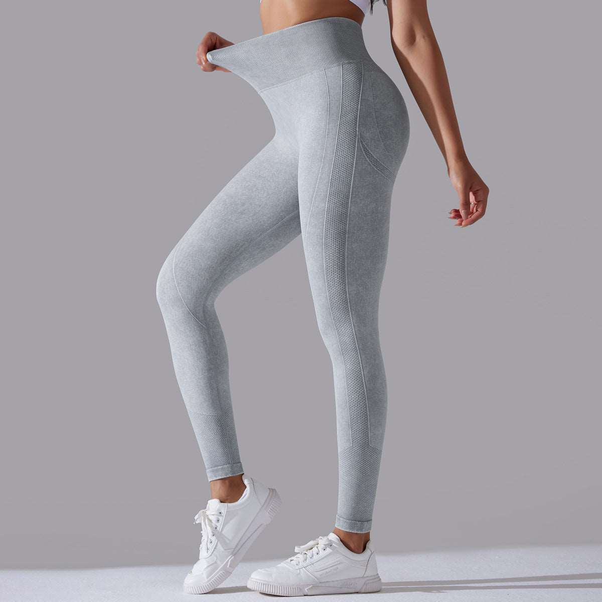 Legging | Seamless Fitness High - Waist Leggings - Gorgeous Feather