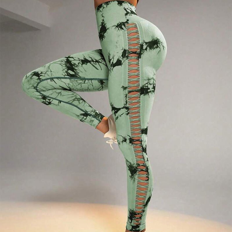 Legging | Seamless Fitness Leggings Slim Pants - Gorgeous Feather