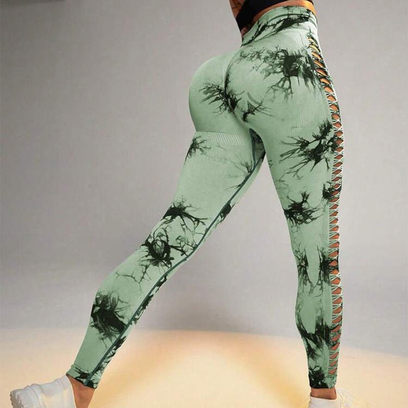 Legging | Seamless Fitness Leggings Slim Pants - Gorgeous Feather