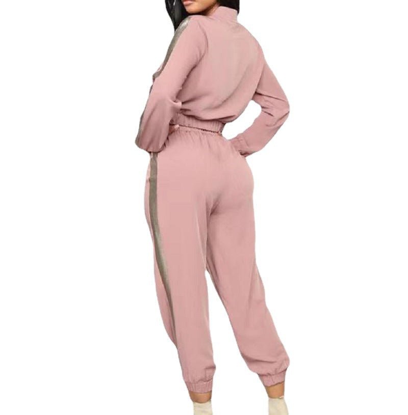 Loungewear | Fashion Two pcs Set Pink - Gorgeous Feather