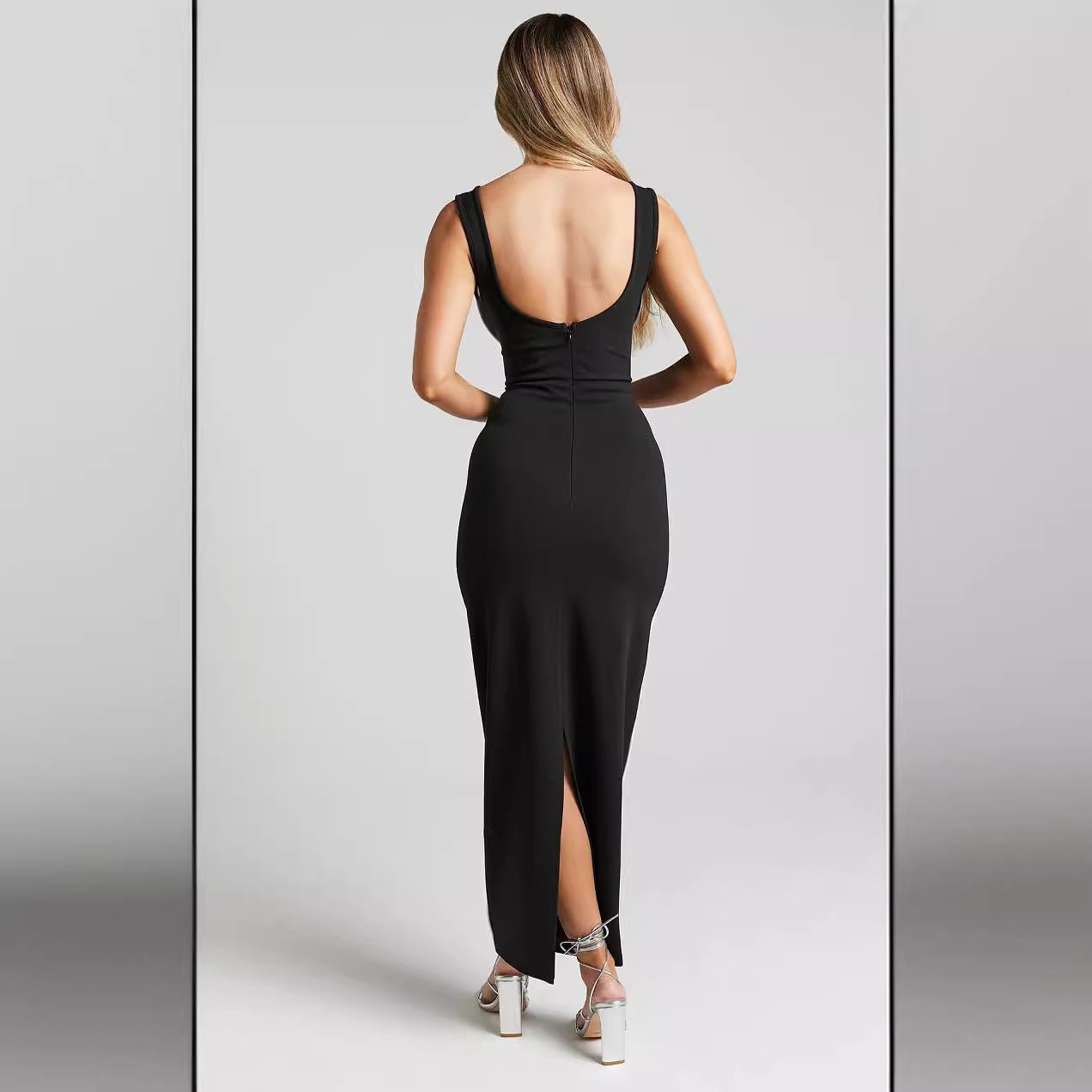 Maxi Dress | Pencil Skirt Bodycon Dress - Gorgeous Feather
