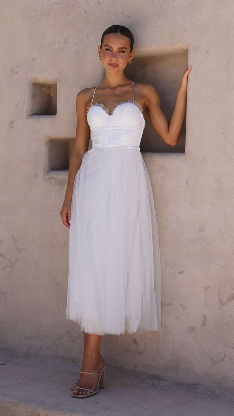 Maxi Dress | Sleeveless Sling Casual Dress - Gorgeous Feather