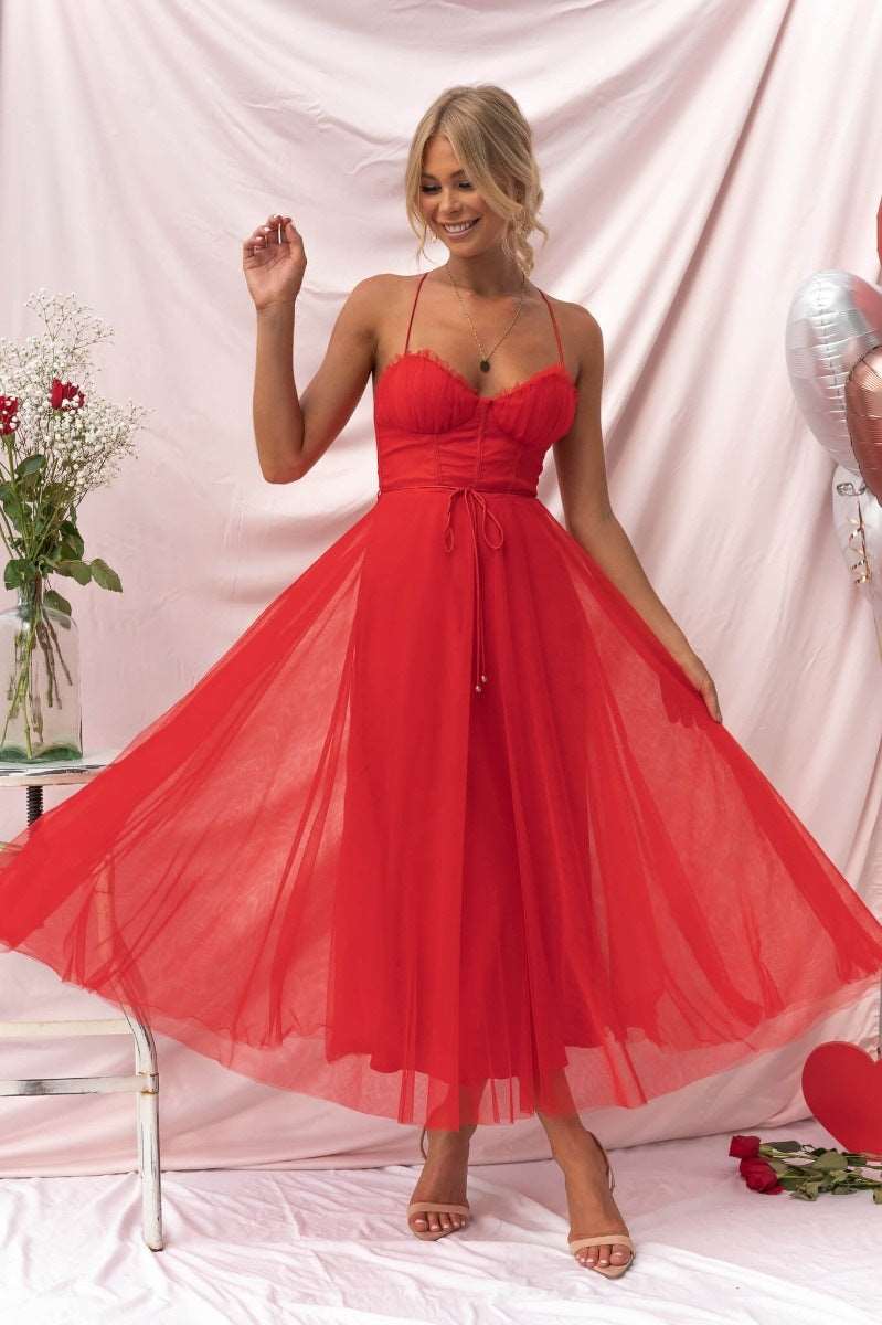 Maxi Dress | Sleeveless Sling Casual Dress - Gorgeous Feather