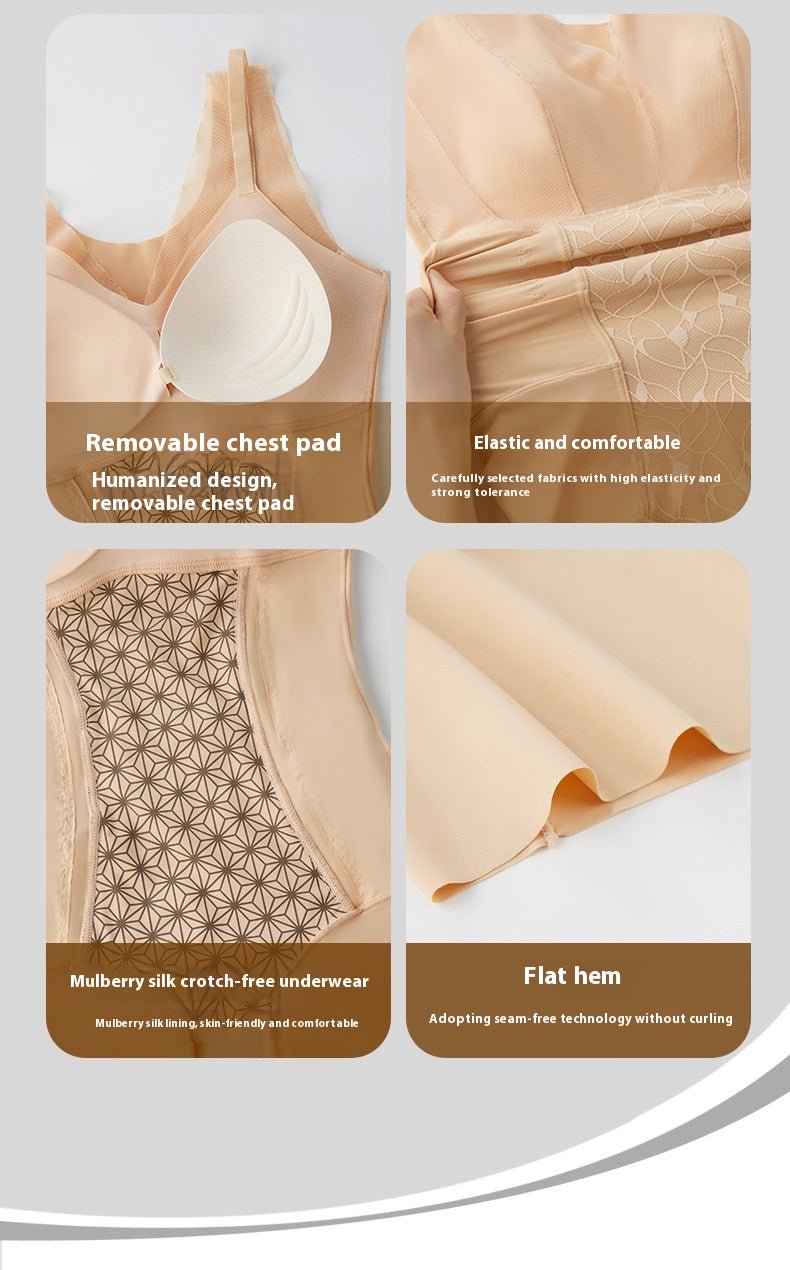 Shapewear | Sleeveless Body Carving Corset - Gorgeous Feather