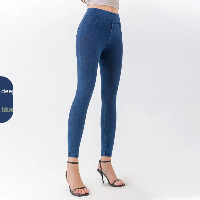Tight Pants | High Waist Long Pants - Gorgeous Feather