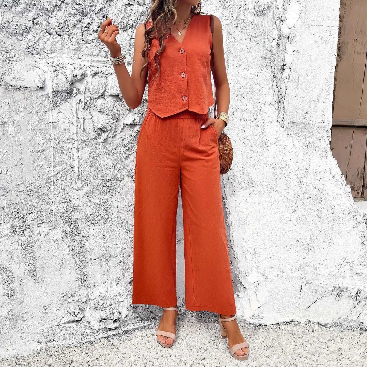 Wide Leg Pants | Fashion Sailor Pant Suit - Gorgeous Feather