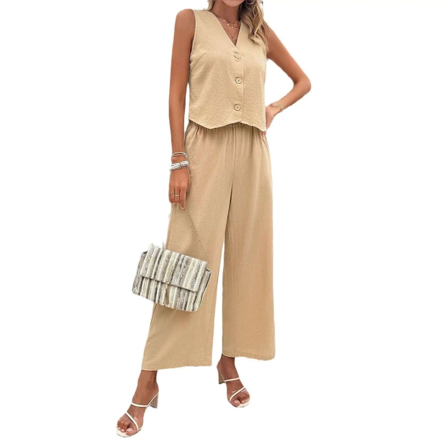 Wide Leg Pants | Fashion Sailor Pant Suit - Gorgeous Feather