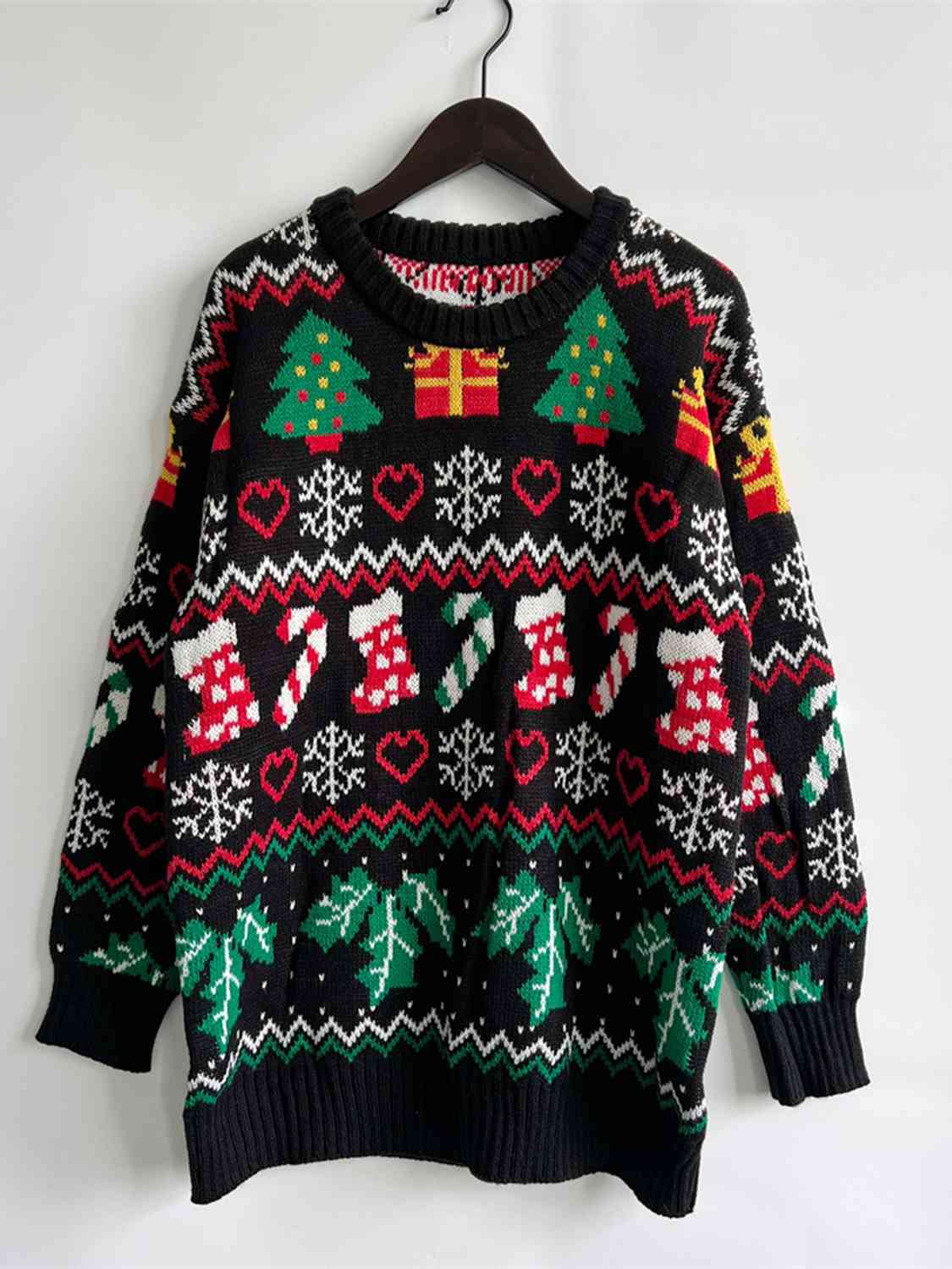 Winter Tops Stylish Loose Funny Christmas Sweaters - Gorgeous Feather