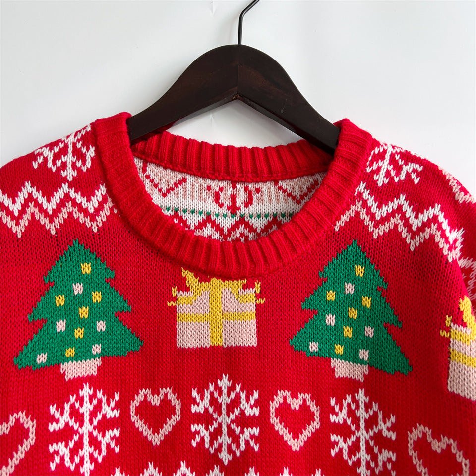 Winter Tops Stylish Loose Funny Christmas Sweaters - Gorgeous Feather