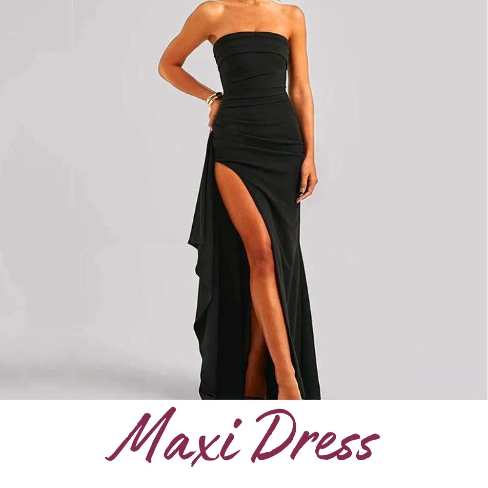 MAXI DRESS COLLECTION | GORGEOUS FEATHER