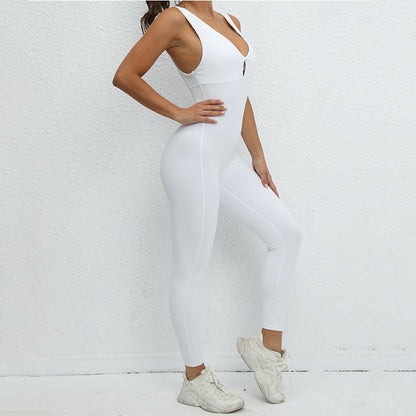 Jumpsuit | Sleeveless Top Tight Pants