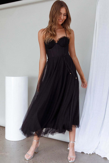 Maxi Dress | Sleeveless Sling Casual Dress