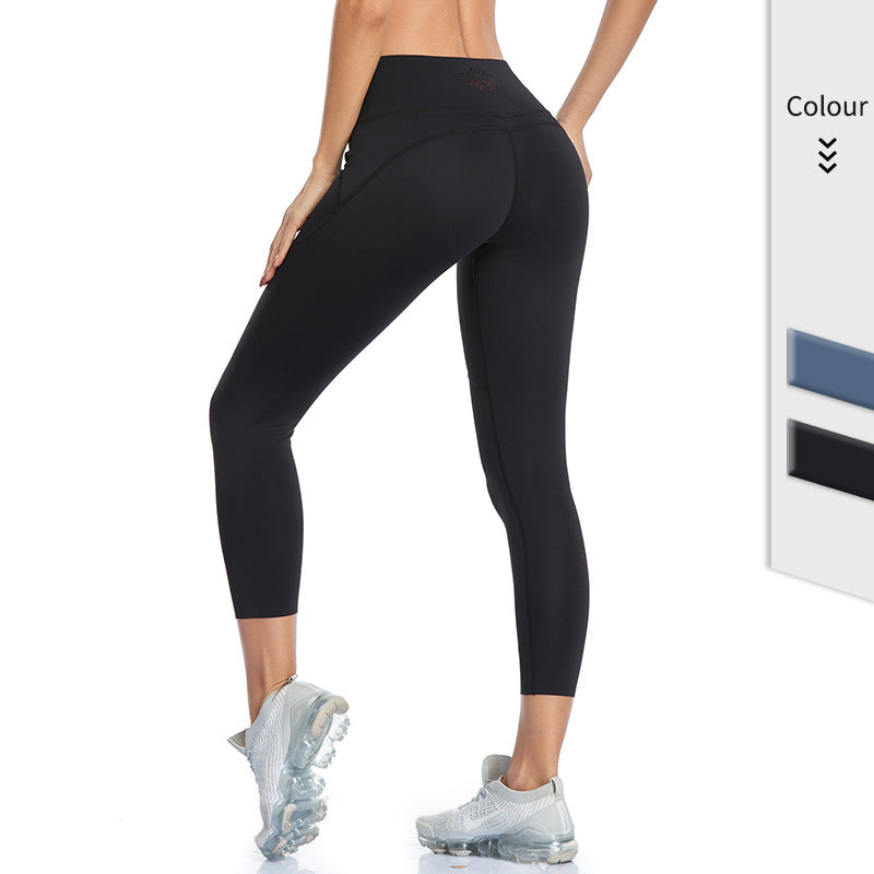 Legging | Tight Fitting Hip Lifting Legging Black - GORGEOUS FEATHER