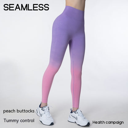 Legging | Seamless Gradient Tight Pants - GORGEOUS FEATHER