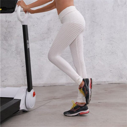 Butt-Lift Anti Cellulite Scrunch Honeycomb Leggings 