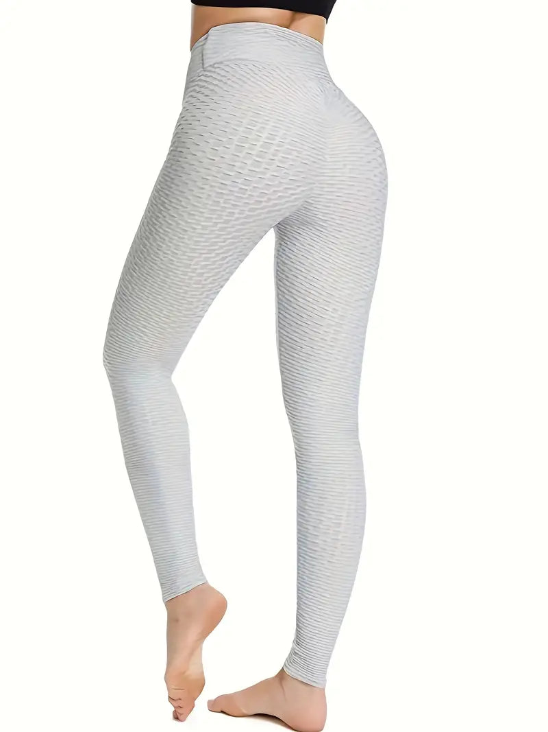 Butt-Lift Anti Cellulite Scrunch Honeycomb Leggings 