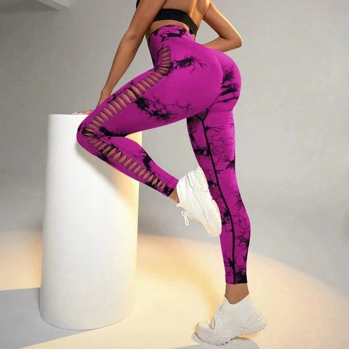 Legging | Seamless Fitness Leggings Slim Pants - GORGEOUS FEATHER