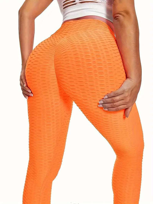 Leggings | Anti Cellulite Honeycomb Orange