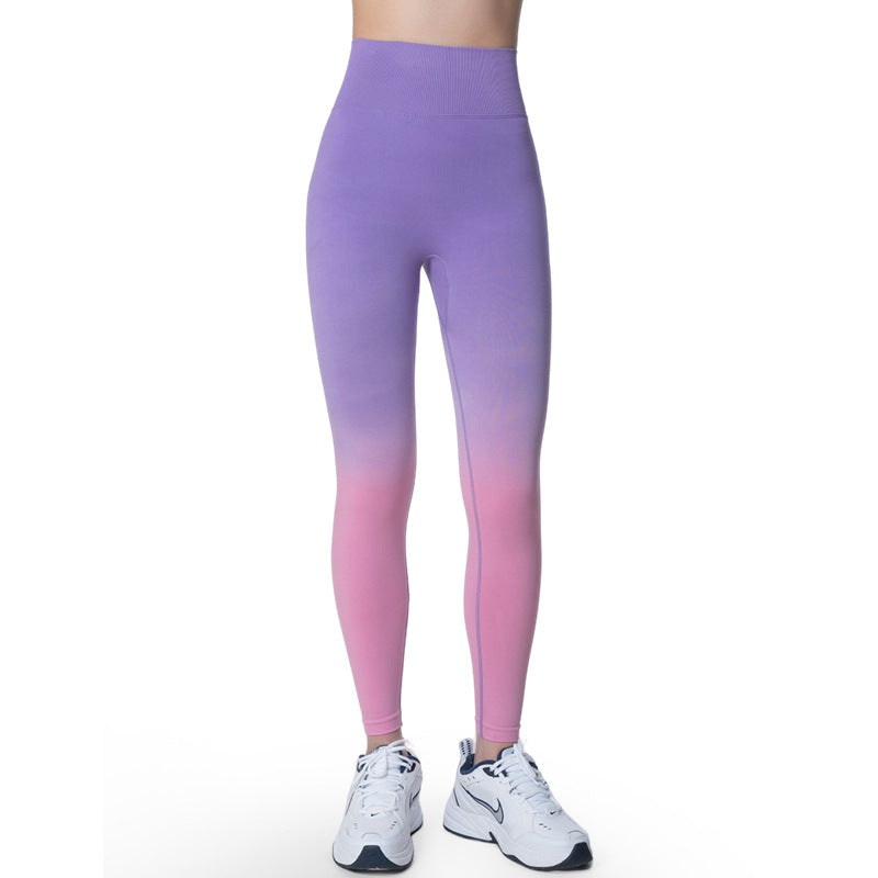 Legging | Seamless Gradient Tight Pants - GORGEOUS FEATHER