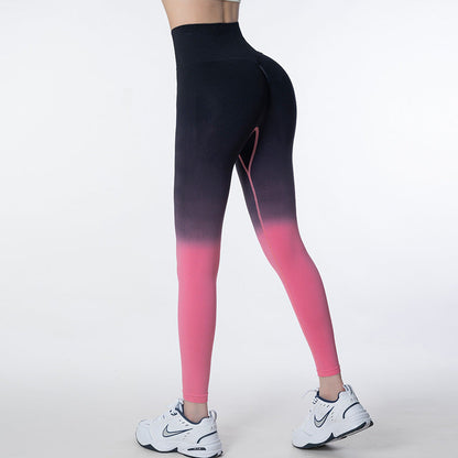 Legging | Seamless Gradient Tight Pants - GORGEOUS FEATHER