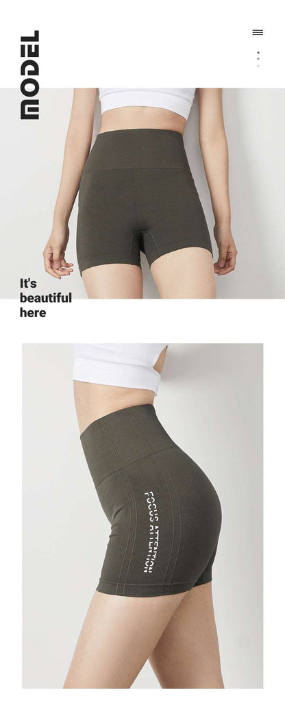 Legging | Tight Fitting Fitness Shorts - GORGEOUS FEATHER