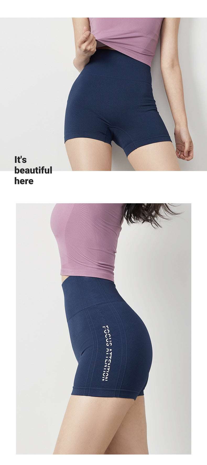 Legging | Tight Fitting Fitness Shorts - GORGEOUS FEATHER