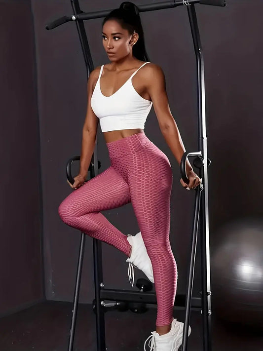 Honeycomb Leggings | Booty Lifting & Tummy Control Fit