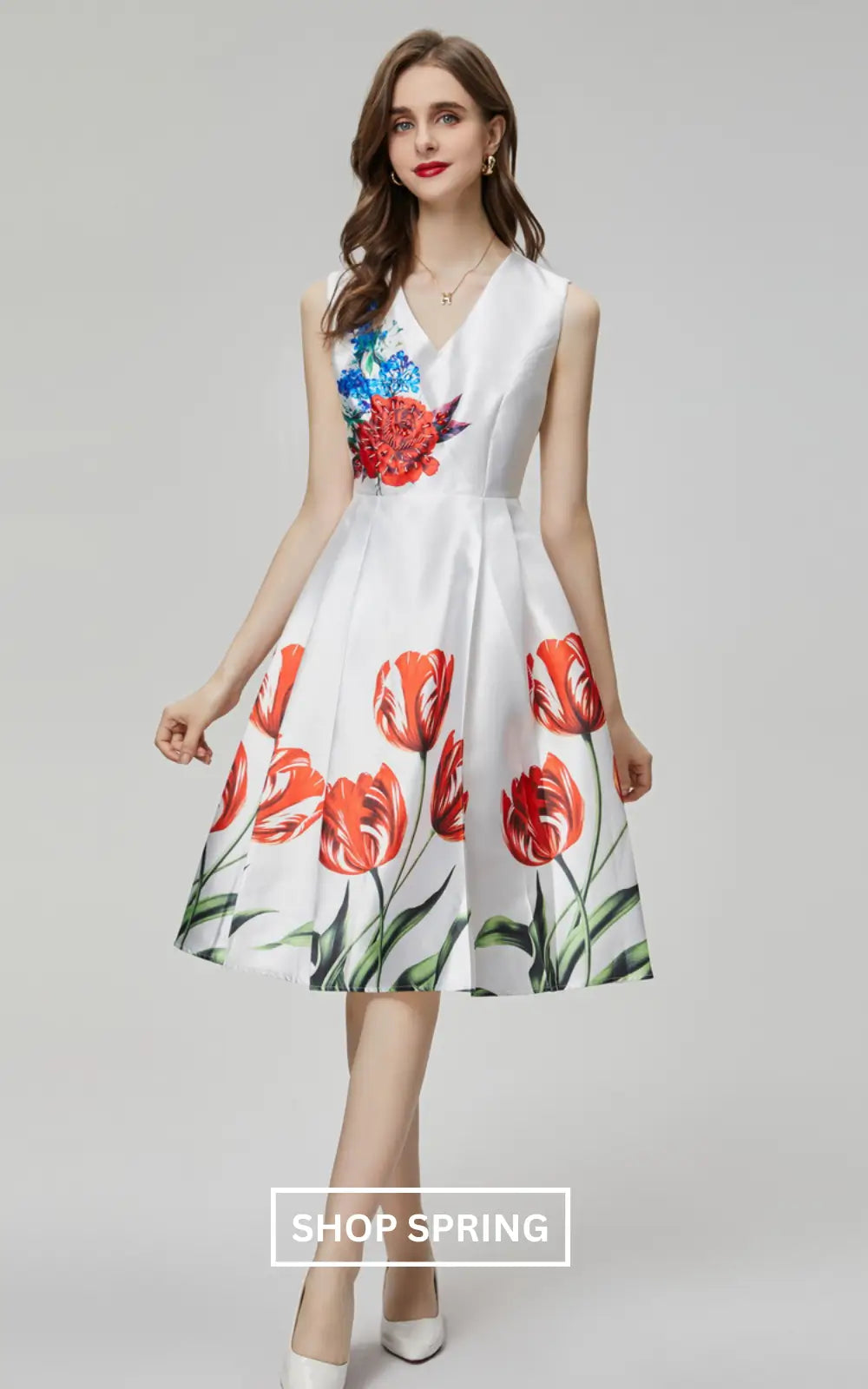 Spring Dress Collectin Gorgeou Feather