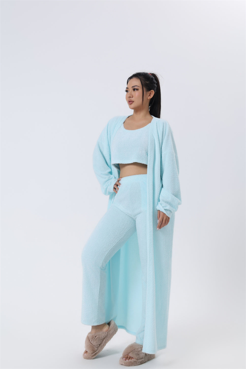 Cozy Pajama Three Piece Set 