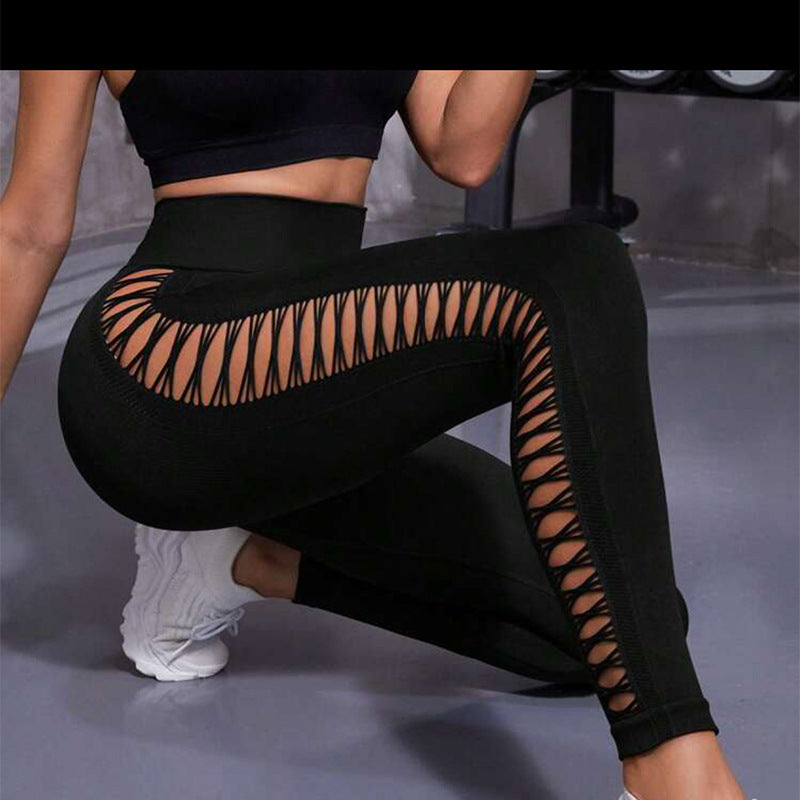 Legging | Seamless Fitness Leggings Slim Pants - GORGEOUS FEATHER