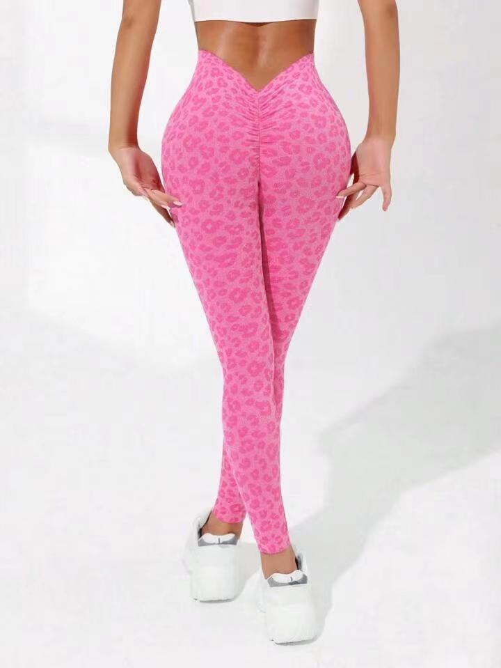 Legging | Seamless Double Hip Lifting Pink - Gorgeous Feather