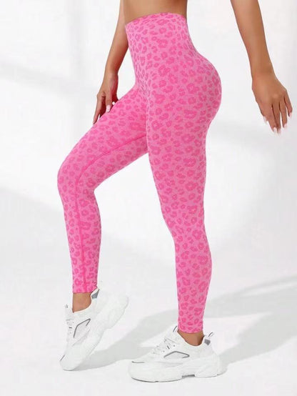 Legging | Seamless Double Hip Lifting Pink - Gorgeous Feather