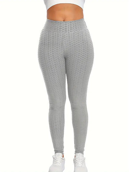 Leggings | Anti Cellulite Honeycomb Gray - Gorgeous Feather
