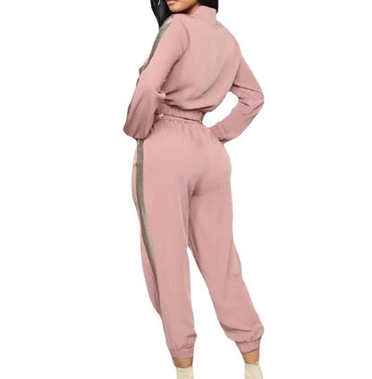 Loungewear | Fashion Two pcs Set Pink - Gorgeous Feather