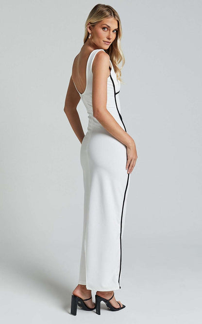Maxi Dress | Pencil Skirt Bodycon Dress - Gorgeous Feather