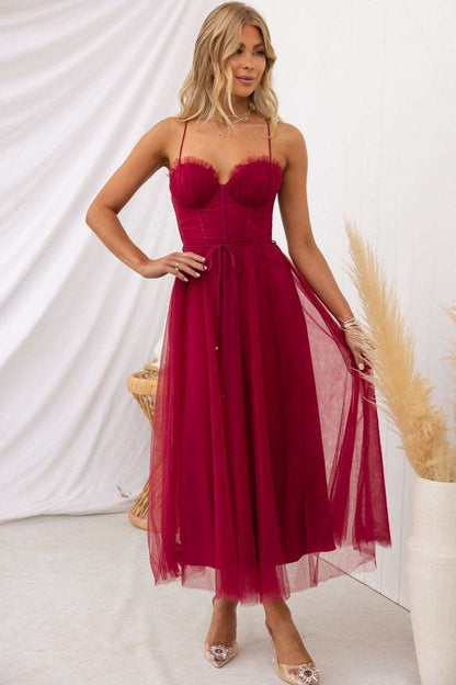 Maxi Dress | Sleeveless Sling Casual Dress - Gorgeous Feather