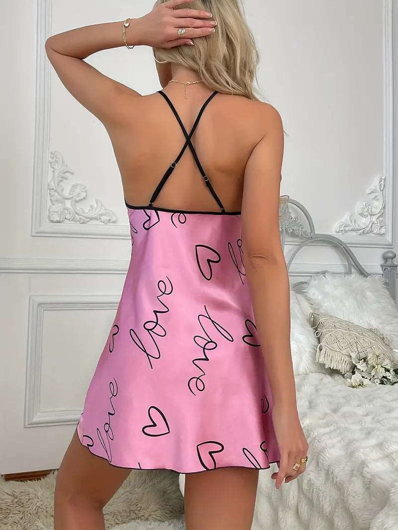 Satin Slip Dress Nightgown