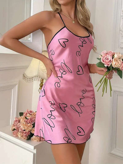 Satin Slip Dress Nightgown