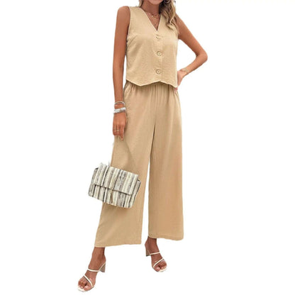 Wide Leg Pants | Fashion Sailor Pant Suit - Gorgeous Feather