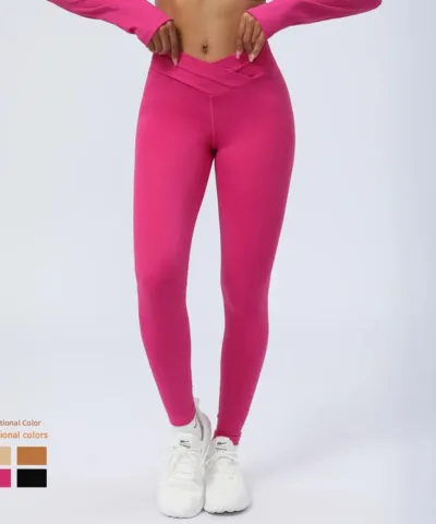 Legging | Cross Stitching Rose Red - GORGEOUS FEATHER