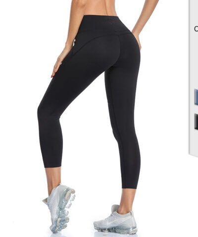Legging | Tight Fitting Hip Lifting Legging Black - GORGEOUS FEATHER