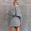 Formal Dress | Tight - Fitting Two - Piece Jacket Suit - Gorgeous Feather