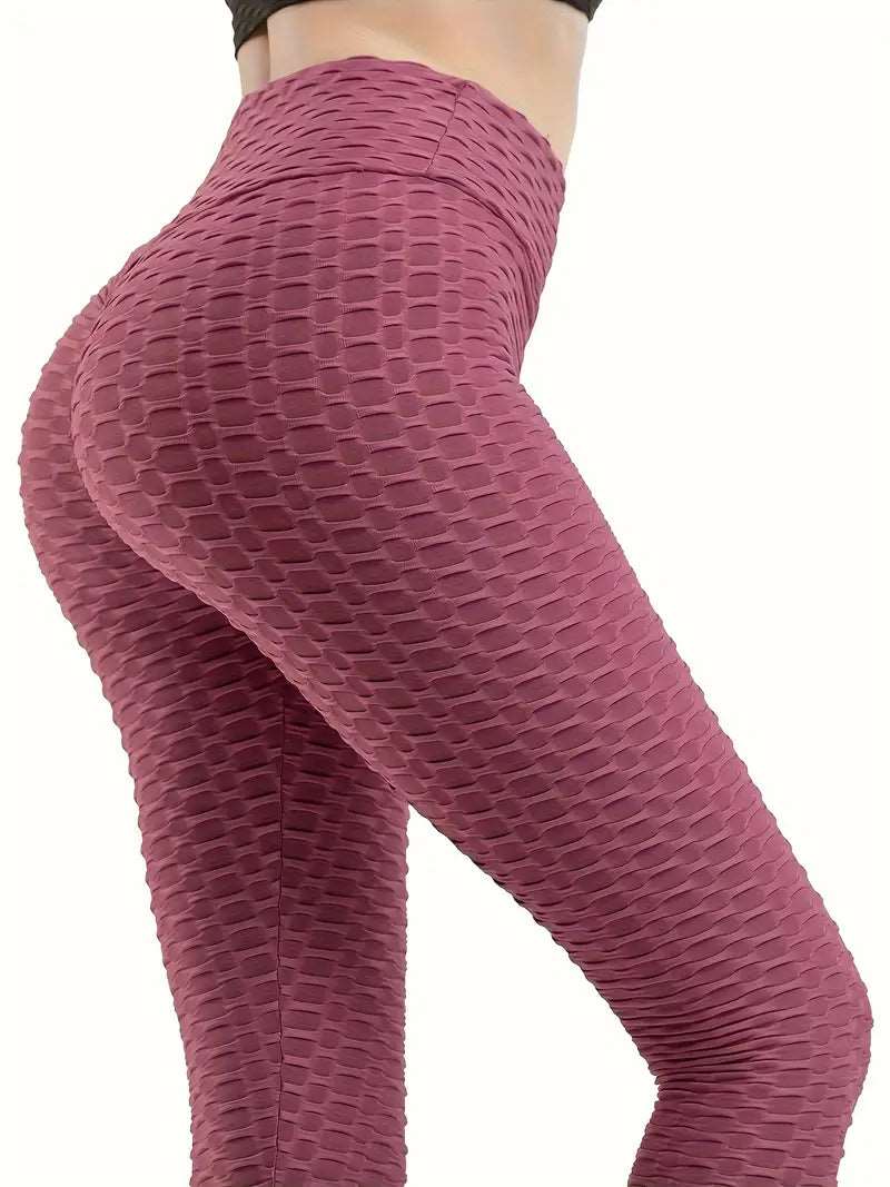 Honeycomb Leggings | Booty Lifting & Tummy Control Fit - Gorgeous Feather