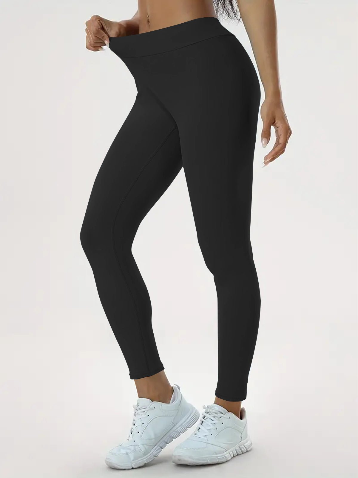 Legging | High Waist Butt Lift Black - Gorgeous Feather