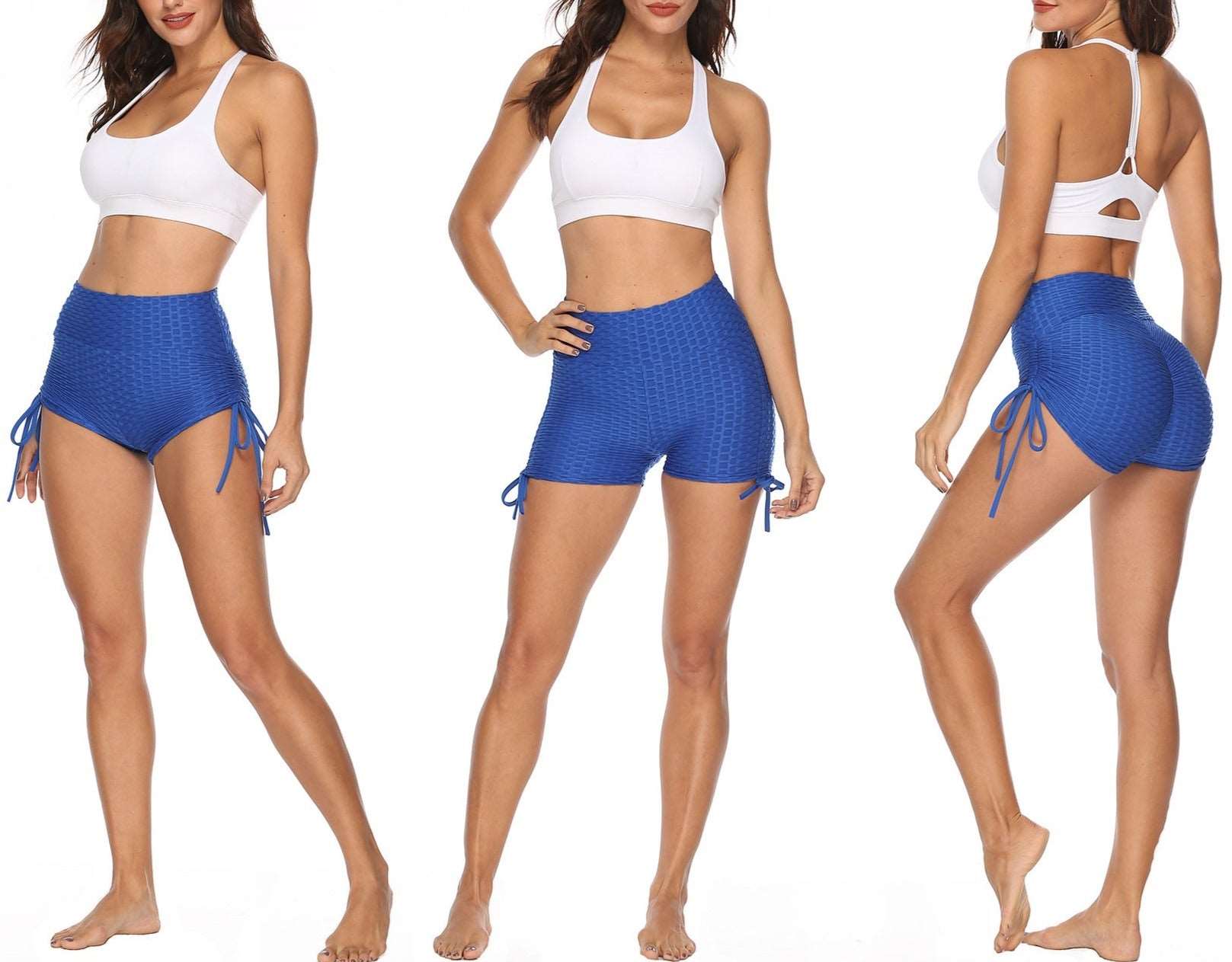 images Legging | Honeycomb Design Short Pants - Gorgeous Feather