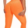 Leggings | Anti Cellulite Honeycomb Orange - Gorgeous Feather